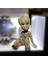 Guardians Of Galaxy Oturan Ağaç Adam Figürü Bebek Groot Modeli Masa Dekoru Çocuk Oyuncak 1