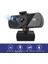 360 Derece Dönebilen C5 4 Milyon Piksel Otomatik Odak 2k Hd Sürücüsüz Mikrofonlu USB Webcam -Siyah (Yurt Dışından) 2