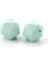Silikon Icosahedral Edentuce Boncuk Bebek Zenginlik Kolye Bilezik Aksesuarları Bebek Bakımı Emzik Zinciri |Zincir Çift Silikon Kauçuk Diş Boncuk (5 Parça Bir Set) (Yurt Dışından) 3