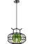 30 Cm Fener Avize, 220 V E27 * 1 Ampul Olmadan, Retro Zen Klasik Çin Tarzı Yeşil Ferforje Kenevir Topu Avize (Yurt Dışından) 1