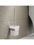 Tutucu Seti İle Tuvalet Fırçası Set Cam Klozet Fırça Duvara Monte Cilalı Banyo Tuvalet Temizleme Fırça Tutucu | Tuvalet Fırçası Tutucular (Yurt Dışından) 4