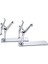 2 Adet Dekoratif Paslanmaz Çelik Bookend Yaratıcı Çin Kongfu Erkekler Kitap Dergisi Standı Masası Organizatör Tutucu Hediyeler | Bookends (Yurt Dışından) 1