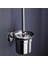 Tip Bir Modern Duvara Monte Paslanmaz Çelik Cilalı Tuvalet Fırçası Tutucu Cam / Paslanmaz Çelik Kupası Banyo Aksesuarları | Tuvalet Fırçası Tutucular (Yurt Dışından) 2