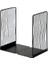 1 Çift Bookends Kitap Standı Destek Masaüstü Ofis Dergisi Organizatör Raf Raf Tutucu | Bookends (Yurt Dışından) 1