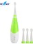 Seago Sg 902 Yeşil / Sarı Çocuk Bebek Sonic Elektrikli Diş Fırçası Akıllı Titreşim Bebek Için Led Işık (Yurt Dışından) 2
