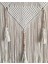 Handwoven Goblen Makrome Duvar Asılı Tulumlar Hippi Duvar Halıları Boho Estetik Yurt Evi Dekor Için | Dekoratif Gobiyeller (Beyaz) (Yurt Dışından) 3
