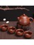 Taşınabilir Çaydanlık Set Mor Kum Seramik 4 Bardak Ve İle Mading 1 Pot Ev Ofis Için Uygun Drinkware Chines Kung Fu Çay Seti | Çaydanlıklar (Yurt Dışından) 2