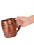Doğal Saf Kahverengi Basit Stil Kupası Bira Kupası Çevre Dostu Su Kupası Çay Kahve Süt Içme Kupası Ev Mutfak Bar Drinkware Cup | Kupalar (Kahverengi) (Yurt Dışından) 4