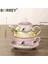 Çiçek Çay Pot Seramik Çay Fincanı Tabağı Isıya Dayanıklı Cam Çaydanlık Filtre Porselen Ofis Kahve Fincanı Kupa Öğleden Sonra Çay Seti | Çaydanlıklar (Pembe) (Yurt Dışından) 2