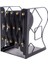 Geri Çekilebilir Kitap Desteği Standı Teleskopik Metal Bookend Raf Bookrack Organizer | (Yurt Dışından) 1