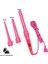 Yeni 3 Kısmi Saç Curling Demir Makinesi 3 P Seramik Saç Bigudi Seti 3 Boyutları 9Mm 19Mm 25Mm (Pembe) (Yurt Dışından) 1