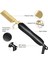 Saç Fırçası Düzleştirici Sıcak Tarak Kuru Ve Islak Profesyonel Seramik Saç Düz Fırça Styler Olukluk Curling Demir Saç Curl Tarak | Curling Irons (Altın) (Yurt Dışından) 4