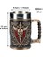 Bira Kupalar Paslanmaz Çelik Stein Tankard Çift Başlı Kartal Kanatlı (Yurt Dışından) 3