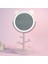 1 Adet Makyaj Led Ayna Masa Masaüstü Tezgah Banyo Seyahat Için Sıradan Pembe Kedi Kulak Led Ayna Usb Kablosu | Makyaj Aynaları (Pembe) (Yurt Dışından) 4