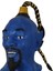 Aladdin Maskesi Lambası Cadılar Bayramı Lateks Headgear Cosplay Sahne (Yurt Dışından) 1