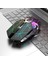 X13 2.4G Kablosuz Gaming Mouse 6 Düğme 2400 Dpı Usb Şarj Edilebilir Sessiz Arka Işık Fareler Gamer Bilgisayar Pc Için Optik Fare (Yurt Dışından) 2