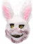 Kanlı Bunny Peluş Maske Cadılar Bayramı Festivali Korku Maskesi Bunny Headgear Kadınlar Cosplay (Yurt Dışından) 1