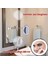 10X Led Makyaj Aynası Esnek Ayna Aydınlatma Büyüteç Doldurma Işık Sucker Katlanır Tek Yan Banyo Makyaj Aynası İle | Makyaj Aynaları (Gümüş) (Yurt Dışından) 4