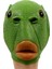 Cadılar Bayramı Kostüm Balık Başlığı Parti Maskesi Yeşil Yetişkin Hayvan Cosplay Prop Lateks Maskeleri (Yeşil) (Yurt Dışından) 1