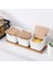 3 Adet Seramik Sucrier Tencere Miel Şeker Konteyner Mutfak Kaseleri Sweettreats Jar Spice Teneke Saltcellar Tuz Çalkalayıcı | Şeker Ve Krema Tencere (Yurt Dışından) 3