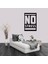 No Stress Yazısı Dekoratif Duvar Sticker, Çıkartma, Etiket 1
