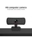 360 Derece Dönebilen 400W Piksel 2k Çözünürlüklü Otomatik Odak Hd 1080P Webcam -Siyah (Yurt Dışından) 2