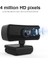 360 Derece Dönebilen 400W Piksel 2k Çözünürlüklü Otomatik Odak Hd 1080P Webcam -Siyah (Yurt Dışından) 3