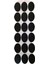 Zemin Koruyucu Masa Sandalye Keçesi (Siyah) Çap 35 mm Yuvarlak (5 Adet) 1