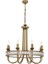 AV-60378-8E Eskltme Kaplama Modern Avize E14 Metal Kristal 60cm 1