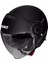 Raven Sv Solid Matt Black Açık Motosiklet Kaskı 1