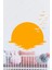 Batan Güneş ve Kuşlar Çocuk Bebek Odası Sticker Seti 2