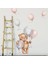Sevimli Ayıcık ve Balonlar Çocuk Bebek Odası Sticker Seti 2