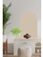 Bohem Tarzı Oval Taş Rengi Duvar Dekorasyon Sticker (60X100 Cm) 2