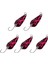 5 Adet Balıkçılık Lures Set Bakır Kaşık Sequins Metal Lures Sert Yemler Renk 3 (Yurt Dışından) 1