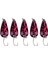 5 Adet Balıkçılık Lures Set Bakır Kaşık Sequins Metal Lures Sert Yemler Renk 3 (Yurt Dışından) 2