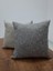 Degrade Keten Kumaş Gri/Bej Kırlent 45*45 cm İkili - 664 1