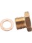 1/8 "npt Kadın Metrik M14X1.5 Erkek Yağ Basınç Göstergesi Adaptörü Pirinç (Yurt Dışından) 3