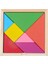 10 x 10 cm Butik Ahşap Tangram Yapboz Yapboz Eğitici Oyuncaklar (Yurt Dışından) 1