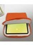 Gift Retro Motif Tasarımlı Taşınabilir Koruyucu Tablet Kılıfı & Organizer Çanta - Turuncu-3 3