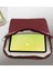 Gift Çiçekler Tasarımlı Taşınabilir Koruyucu Tablet Kılıfı & Organizer Çanta - Bordo-2 3
