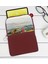 Gift Suluboya Tasarımlı Taşınabilir Koruyucu Tablet Kılıfı & Organizer Çanta - Bordo-1 1