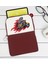 Gift Motorcu Iskelet Tasarımlı Taşınabilir Koruyucu Tablet Kılıfı & Organizer Çanta - Bordo-1 1
