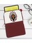 Gift Kurukafa Tasarımlı Taşınabilir Koruyucu Tablet Kılıfı & Organizer Çanta - Bordo-6 1