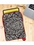 Gift Retro Motif Tasarımlı Taşınabilir Koruyucu Tablet Kılıfı & Organizer Çanta - Kırmızı-2 2