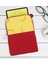 Gift Muz Tasarımlı Taşınabilir Koruyucu Tablet Kılıfı & Organizer Çanta - Kırmızı-1 1