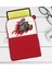 Gift Motorcu Iskelet Tasarımlı Taşınabilir Koruyucu Tablet Kılıfı & Organizer Çanta - Kırmızı-1 1