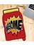 Gift Pop Art Tasarımlı Taşınabilir Koruyucu Tablet Kılıfı & Organizer Çanta - Kırmızı-4 2