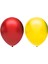 Metalik Balon Seti 50 Adet ( Kırmızı, Sarı) 1