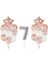 Gümüş 7 Yaş Rose Gold Konfetili Şeffaf Balon Seti 1
