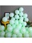 Makaron Balon Su Mint Yeşil 12 Inç 100 Adet+5 mt Balon Zinciri 1